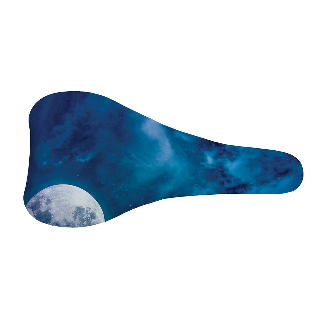 Night Sky And Moonlight Print Bicycle Seat Cover