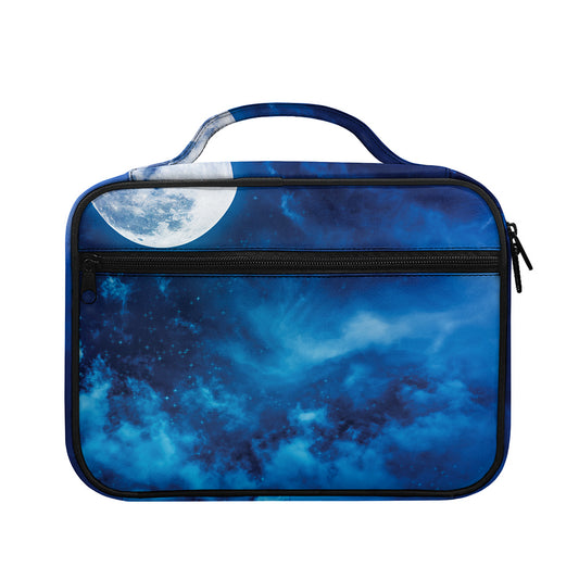 Night Sky And Moonlight Print Briefcase Bible Bag
