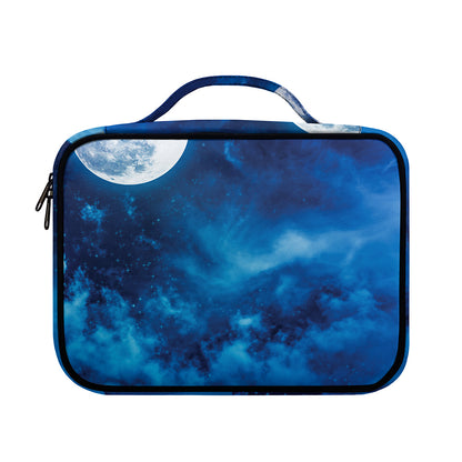 Night Sky And Moonlight Print Briefcase Bible Bag