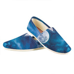 Night Sky And Moonlight Print Casual Shoes