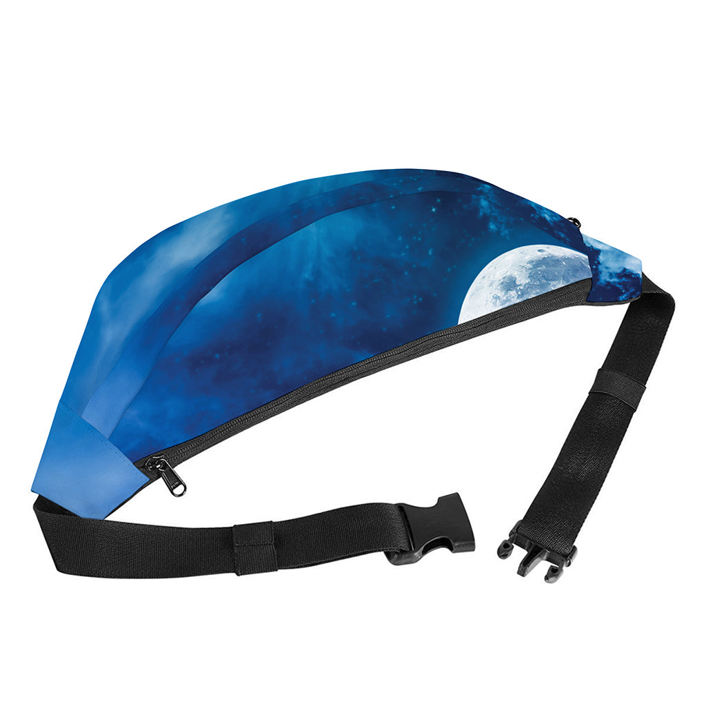 Night Sky And Moonlight Print Fanny Pack