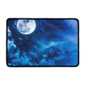 Night Sky And Moonlight Print Kitchen Mat