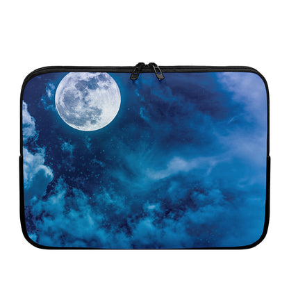 Night Sky And Moonlight Print Laptop Sleeve