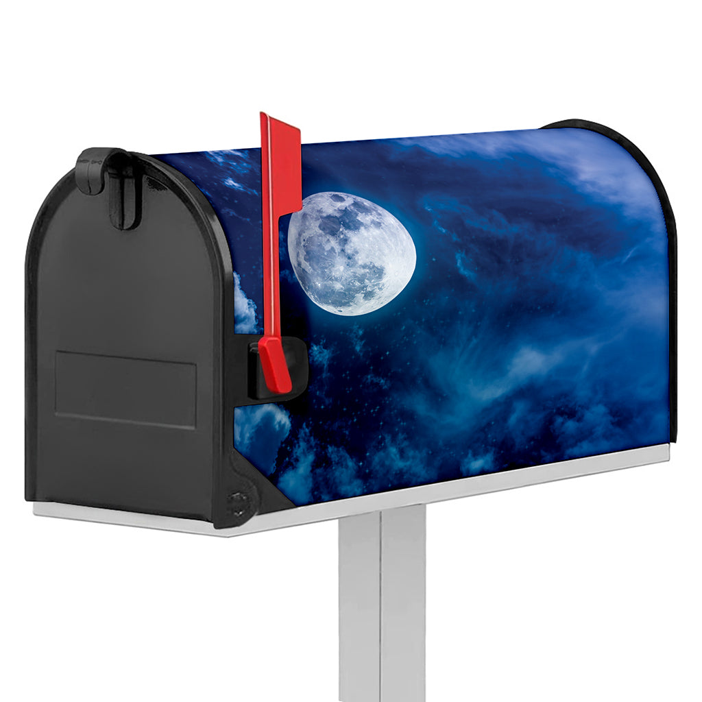 Night Sky And Moonlight Print Mailbox Cover