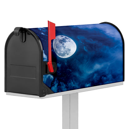 Night Sky And Moonlight Print Mailbox Cover