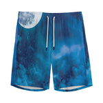Night Sky And Moonlight Print Men's Sports Shorts