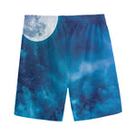 Night Sky And Moonlight Print Men's Sports Shorts