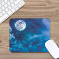 Night Sky And Moonlight Print Mouse Pad