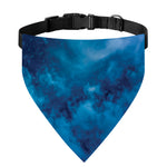 Night Sky And Moonlight Print Over The Collar Dog Bandana