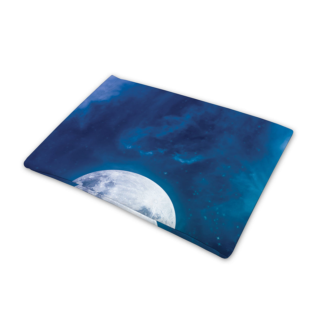 Night Sky And Moonlight Print Pet Cooling Mat Cover