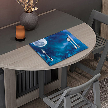 Night Sky And Moonlight Print Placemat