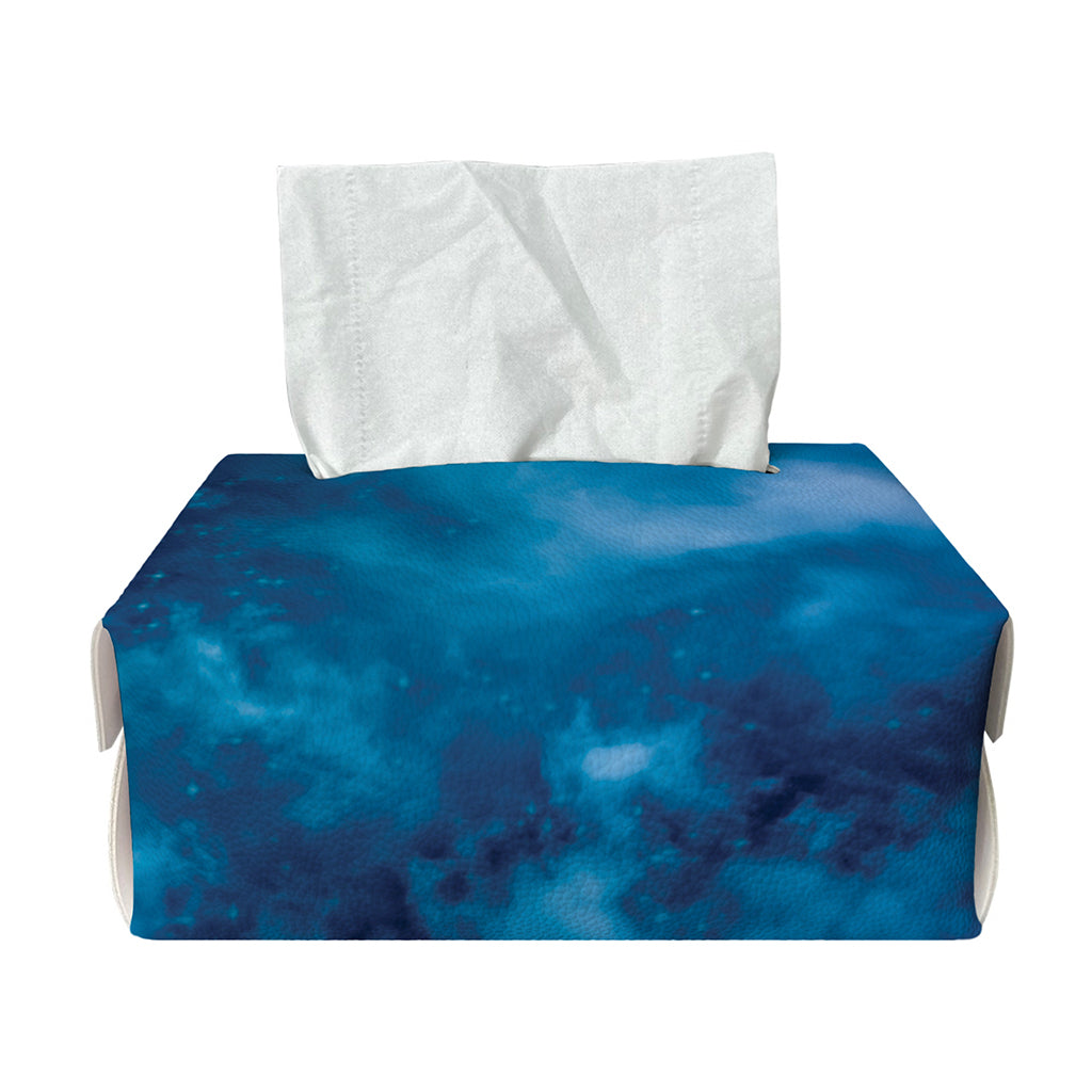 Night Sky And Moonlight Print Rectangle Tissue Box Cover