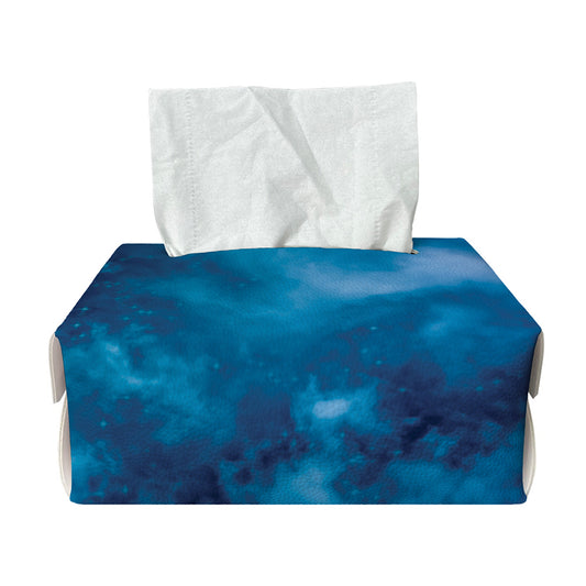 Night Sky And Moonlight Print Rectangle Tissue Box Cover