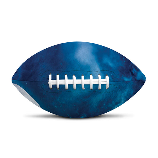 Night Sky And Moonlight Print Rugby Ball