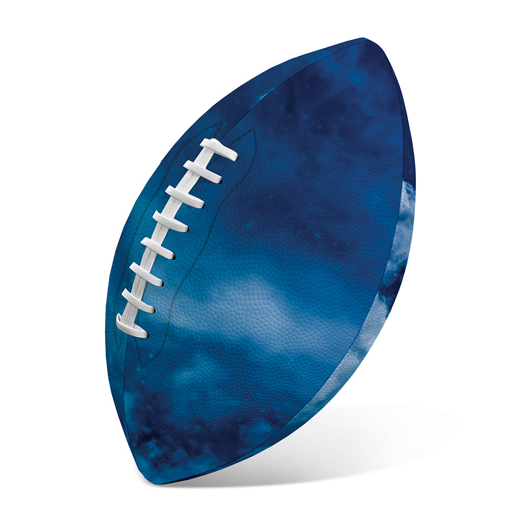 Night Sky And Moonlight Print Rugby Ball
