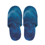 Night Sky And Moonlight Print Slippers