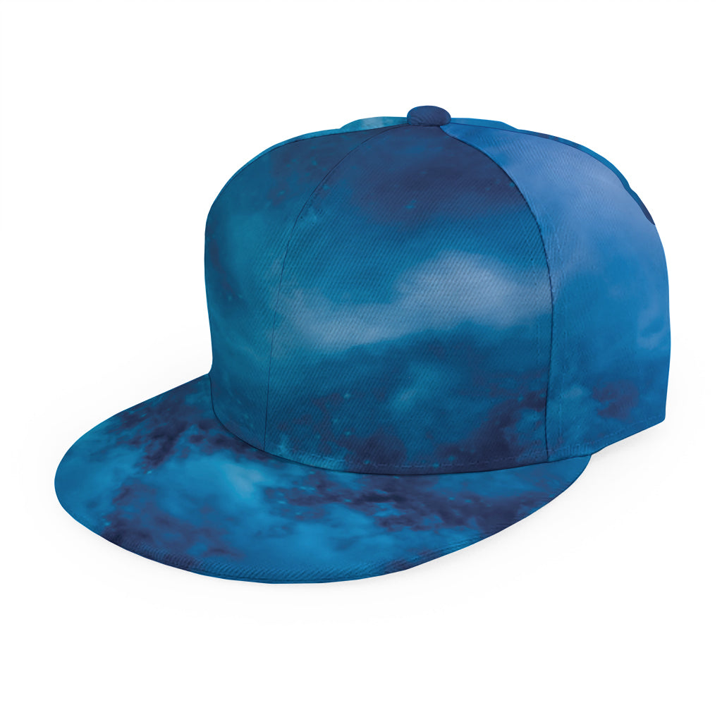 Night Sky And Moonlight Print Snapback Cap