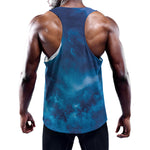 Night Sky And Moonlight Print Training Tank Top