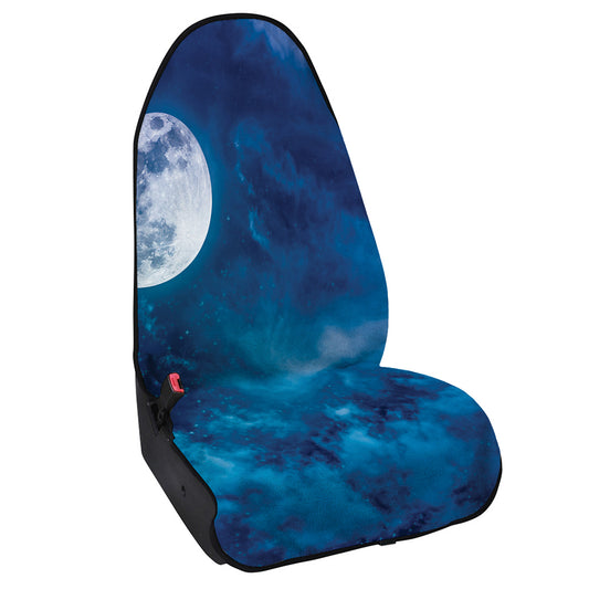 Night Sky And Moonlight Print Waterproof Car Seat Cover