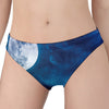 Night Sky And Moonlight Print Women's Panties