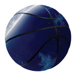 Night Sky Full Moon Print Basketball