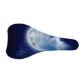 Night Sky Full Moon Print Bicycle Seat Cover