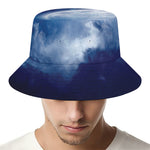 Night Sky Full Moon Print Bucket Hat