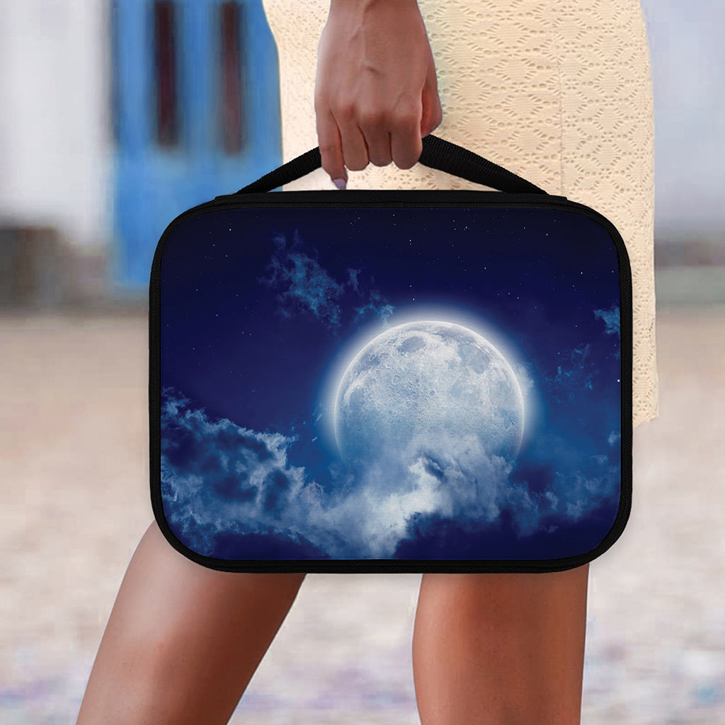 Night Sky Full Moon Print Classic Bible Case
