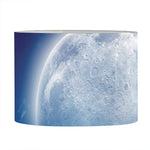 Night Sky Full Moon Print Drum Lamp Shade