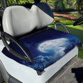 Night Sky Full Moon Print Golf Cart Seat Cover