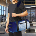 Night Sky Full Moon Print Gym Bag