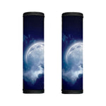 Night Sky Full Moon Print Handle Covers