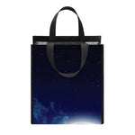 Night Sky Full Moon Print Insulated Lunch Tote
