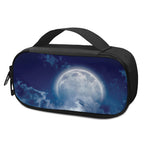 Night Sky Full Moon Print Insulin Cooler Travel Case