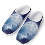 Night Sky Full Moon Print Mesh Casual Shoes