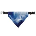 Night Sky Full Moon Print Over The Collar Dog Bandana