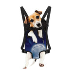 Night Sky Full Moon Print Pet Carrier Backpack