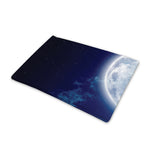 Night Sky Full Moon Print Pet Cooling Mat Cover
