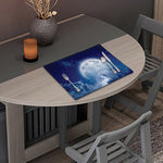 Night Sky Full Moon Print Placemat