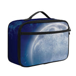 Night Sky Full Moon Print Portable Lunch Bag