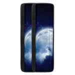 Night Sky Full Moon Print Refrigerator Handle Covers