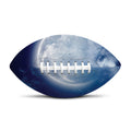 Night Sky Full Moon Print Rugby Ball