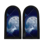 Night Sky Full Moon Print Skillet Handle Cover