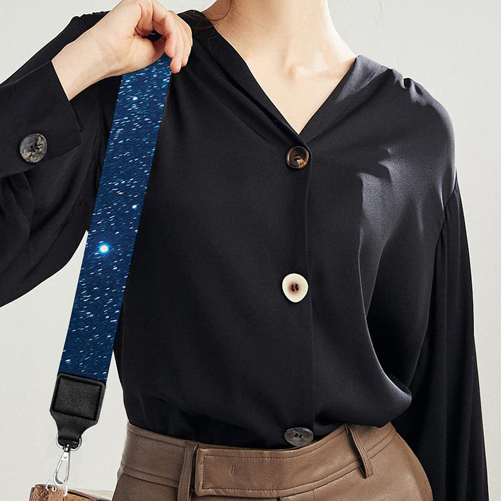 Night Sky Milky Way Print Bag Strap