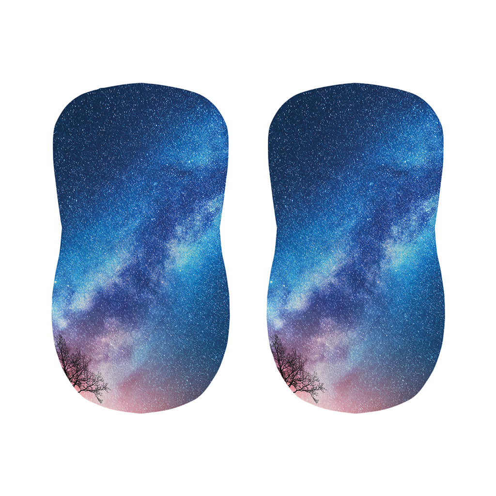 Night Sky Milky Way Print Bar Stool Covers
