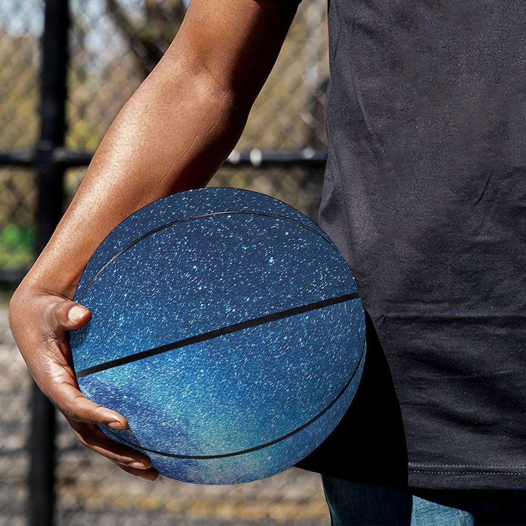 Night Sky Milky Way Print Basketball