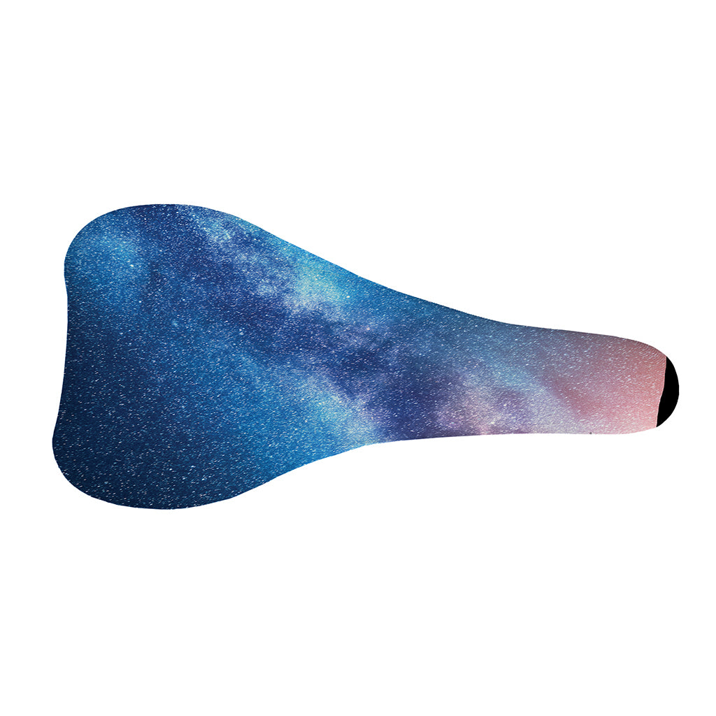 Night Sky Milky Way Print Bicycle Seat Cover