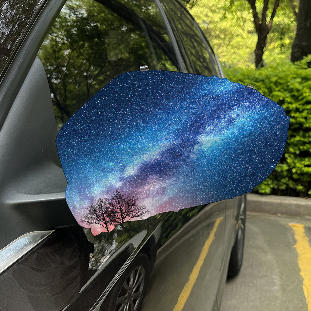 Night Sky Milky Way Print Car Side Mirror Covers