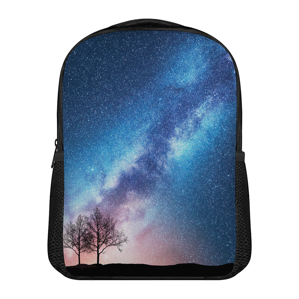 Night Sky Milky Way Print Casual Backpack