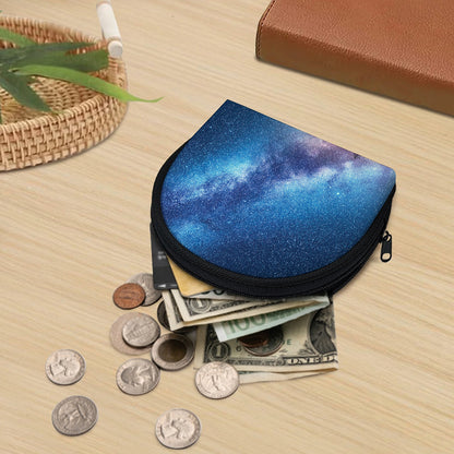 Night Sky Milky Way Print Coin Purse